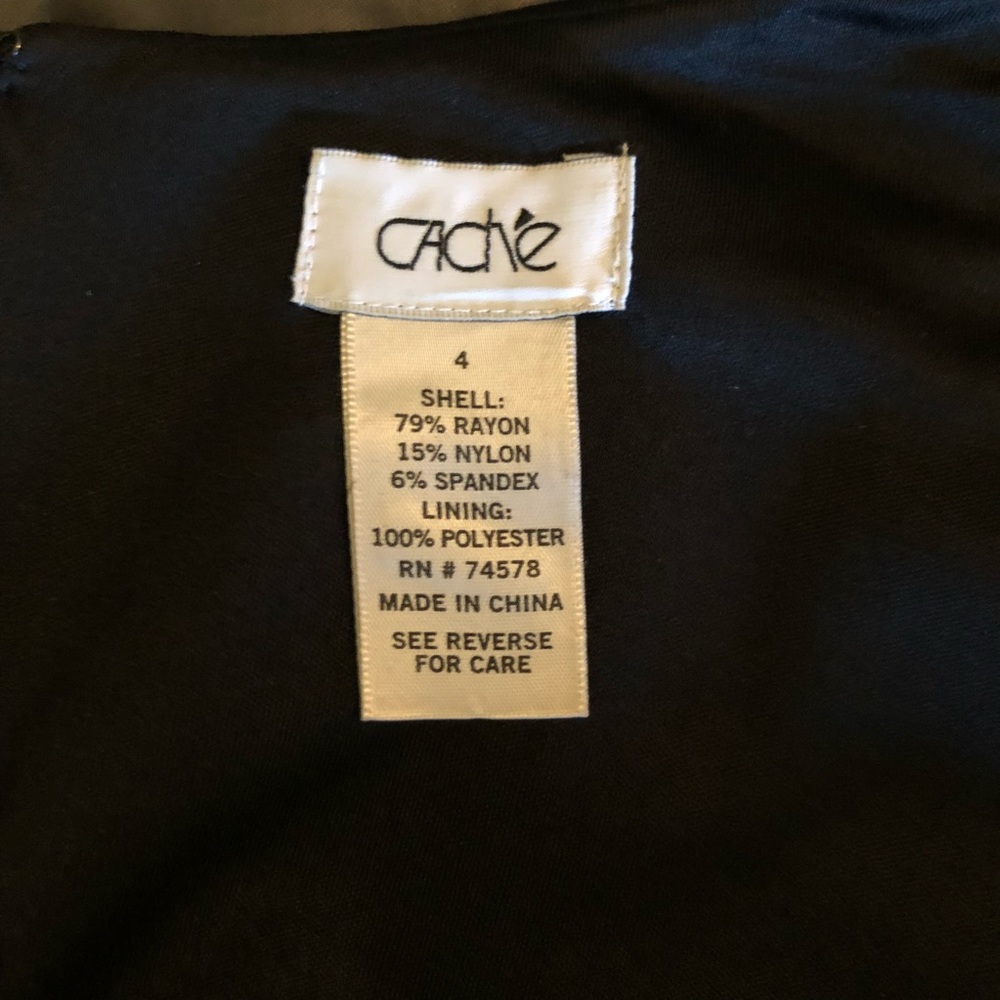 Cache Elegant Lbd With Asymmetrical Neckline, 4 - image 7